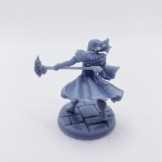 Picture of print of RPG Wizard- Multipart with build options (32mm scale)