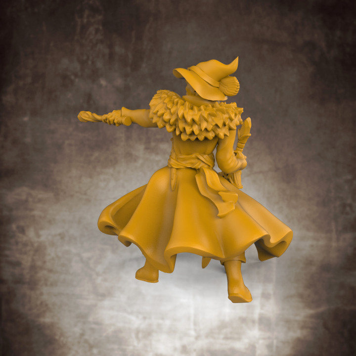 RPG Wizard- Multipart with build options (32mm scale) image