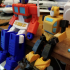 ARTICULATED G1 TRANSFORMERS BUMBLEBEE - NO SUPPORTS print image