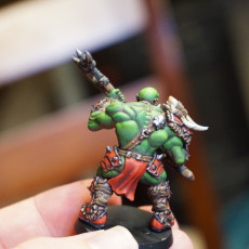 Picture of print of Orc Barbarian - A (Male) Modular