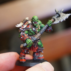 Picture of print of Orc Barbarian - A (Male) Modular