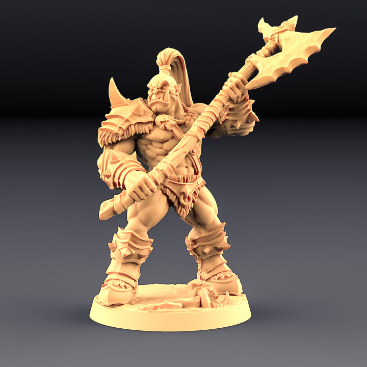 Orc Barbarian - B (Male) Modular image