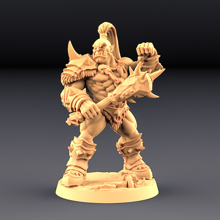 Orc Barbarian - B (Male) Modular image