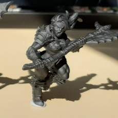 Picture of print of Orc Barbarian - D (Lady) Modular