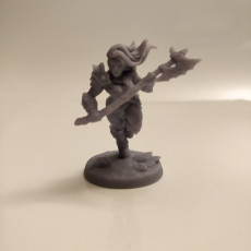 Picture of print of Orc Barbarian - D (Lady) Modular