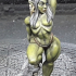 Yagraz - Orc Beauty (Fantasy Pin-Up) print image