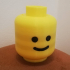 Lego Head Container print image