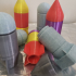 Rocket Screw Container with Stand print image