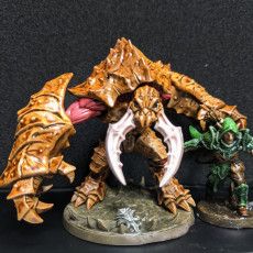 Picture of print of Slathos on Hive Colossus - Depth One Hero on Hive Colossus