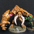 Slathos on Hive Colossus - Depth One Hero on Hive Colossus print image