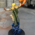 Human Female Sorceress (32mm scale miniature) print image