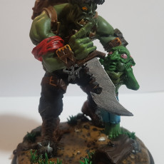 Picture of print of Orc Kommando Ork Blitz Shsss!