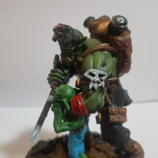 Picture of print of Orc Kommando Ork Blitz Shsss!