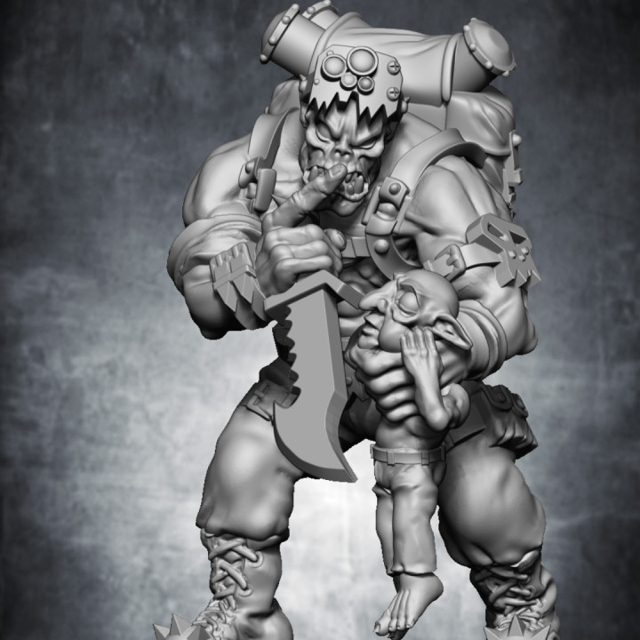 Orc Kommando Ork Blitz Shsss! image