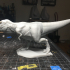 Tyrannosaurus Rex statue print image