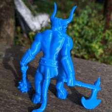 Picture of print of Minotaur Miniature