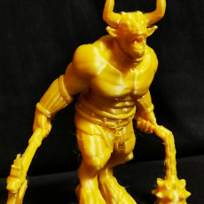 Picture of print of Minotaur Miniature