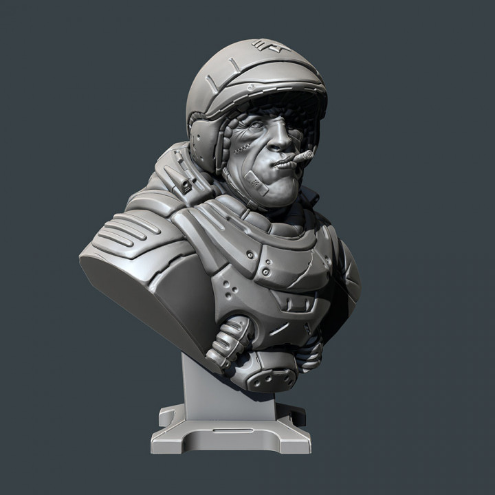 "Sarge" bust image