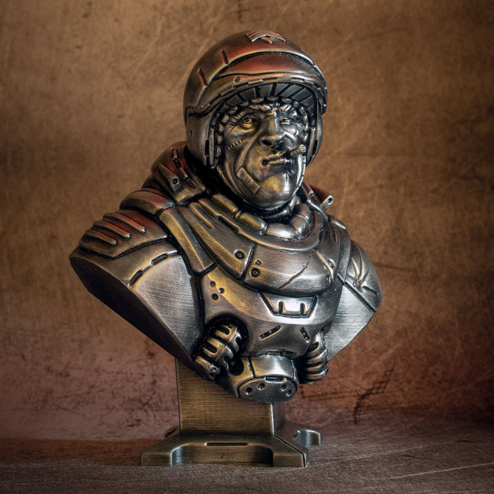 "Sarge" bust image