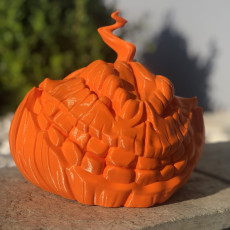 Picture of print of Evil Grinning Pumpkin Head