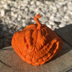 Picture of print of Evil Grinning Pumpkin Head