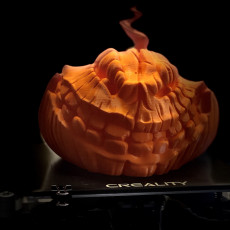 Picture of print of Evil Grinning Pumpkin Head