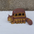 Catbus(My Neighbor Totoro) print image