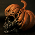 Evil Pumpkin Skulls print image