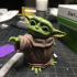 The Child (Baby Yoda) print image