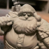 Dwarven Santa Miniature print image