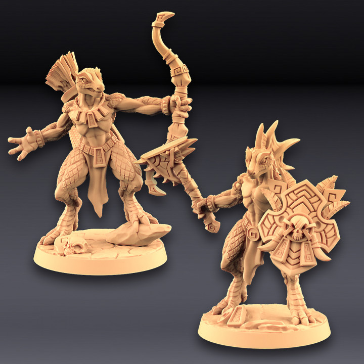 Goldmaw Lizard - 2 Modular Units (Ladies) image