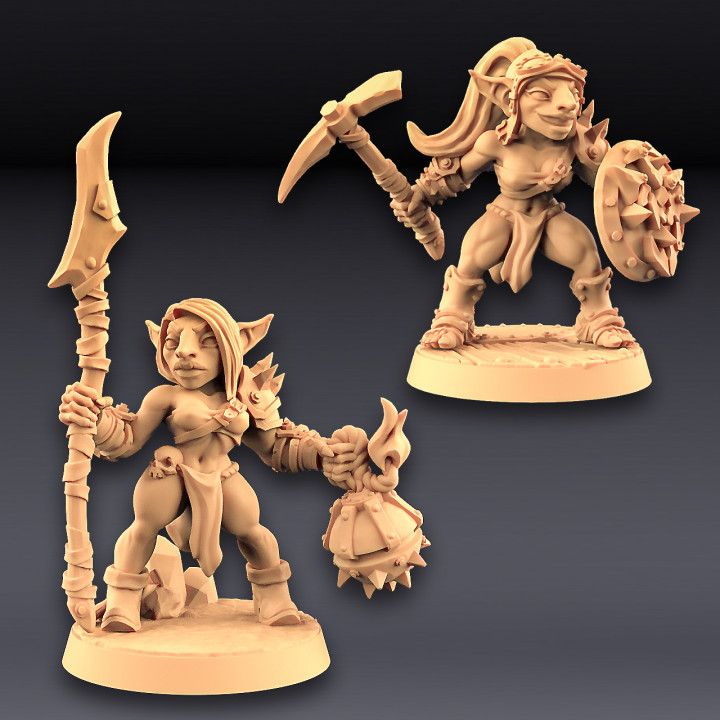 Sparksoot Goblins - 2 Modular (Ladies) image