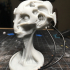 Alein bust print image