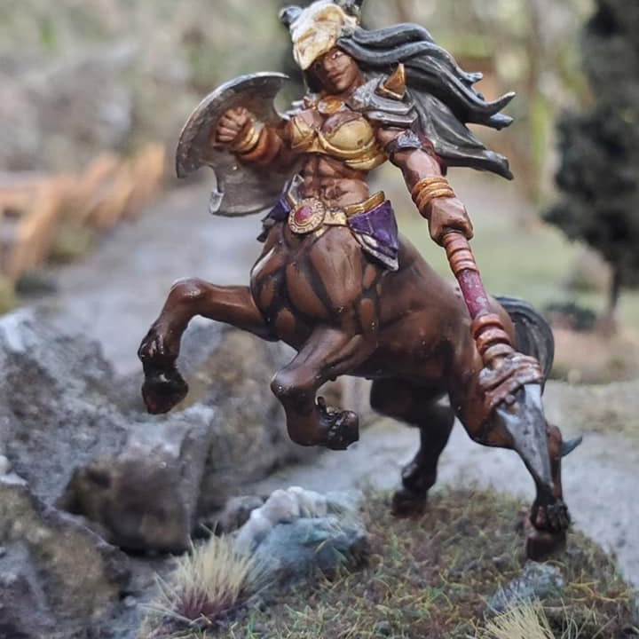 Sagittarius & Khararis - 2 Centaurides Heroines Set (AMAZONS! Kickstarter) image