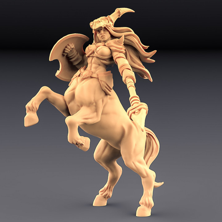 Sagittarius & Khararis - 2 Centaurides Heroines Set (AMAZONS! Kickstarter) image