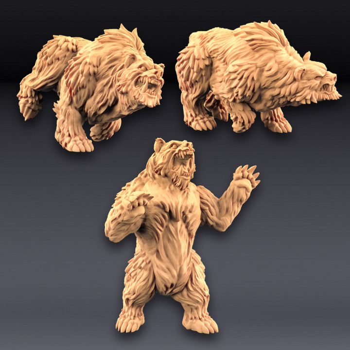 Giant Bears - 3 Units (AMAZONS! Kickstarter) image