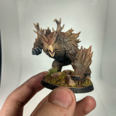 Picture of print of Uldar Druidical Beast Form