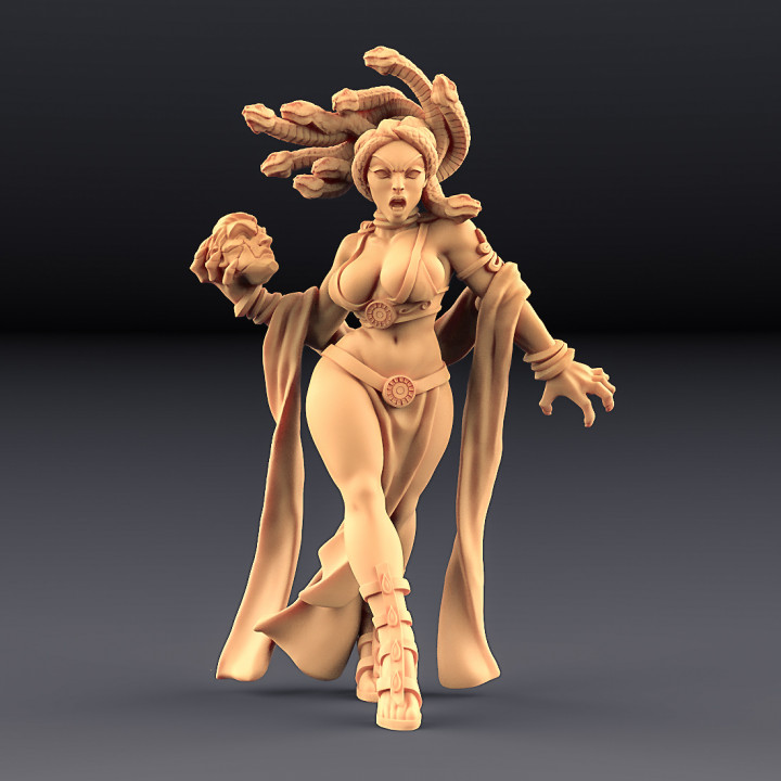 Medusa - Snake Cult Beauty (Fantasy Pin-Up) (AMAZONS! Kickstarter) image