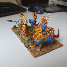 Picture of print of 10 LIZARDMEN