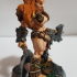 Hildara Bloodrage - Dwarf Berserk Heroine (AMAZONS! Kickstarter) print image