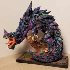 Picture of print of Delani - Depths Dragon