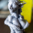 Zayna The Golden Gobliness Goblin Bust print image