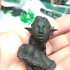 Zayna The Golden Gobliness Goblin Bust print image