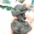 Zayna The Golden Gobliness Goblin Bust print image