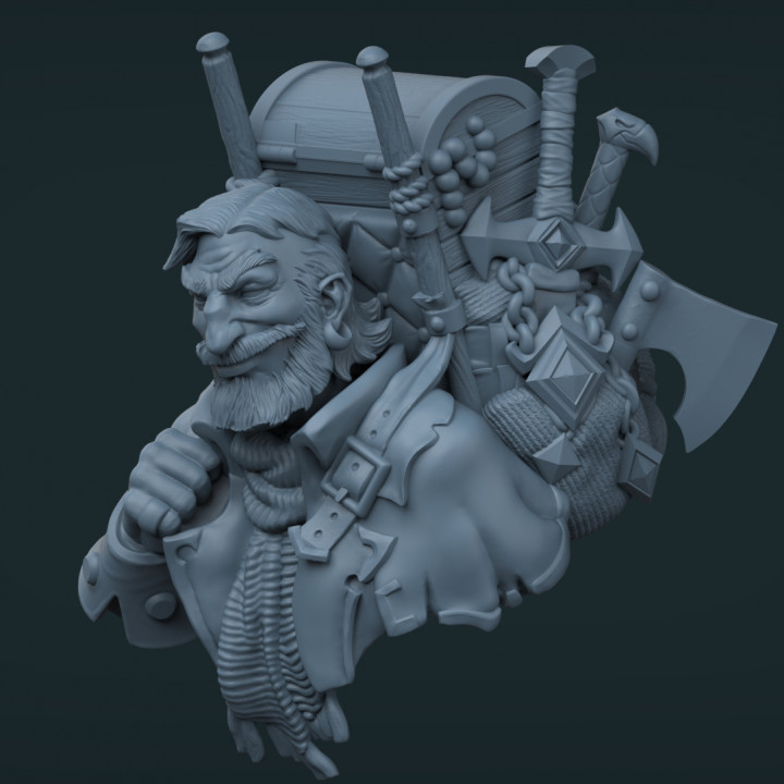 Lucain The Merchant Bust image