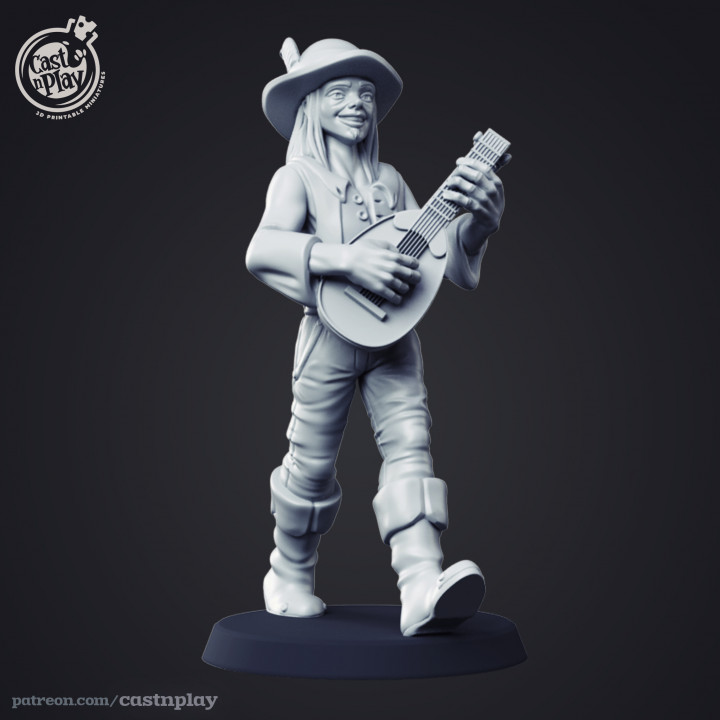 Human Bard - Kickstarter Add-on image