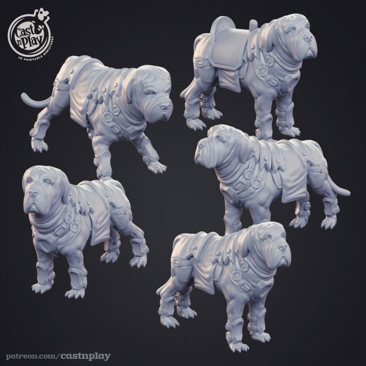 Bandit Mastiffs - Kickstarter Add-on image