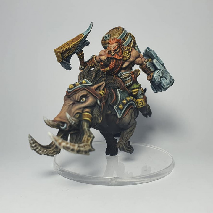 Gino on Wulf-Hog - Dwarven Oathbreakers image