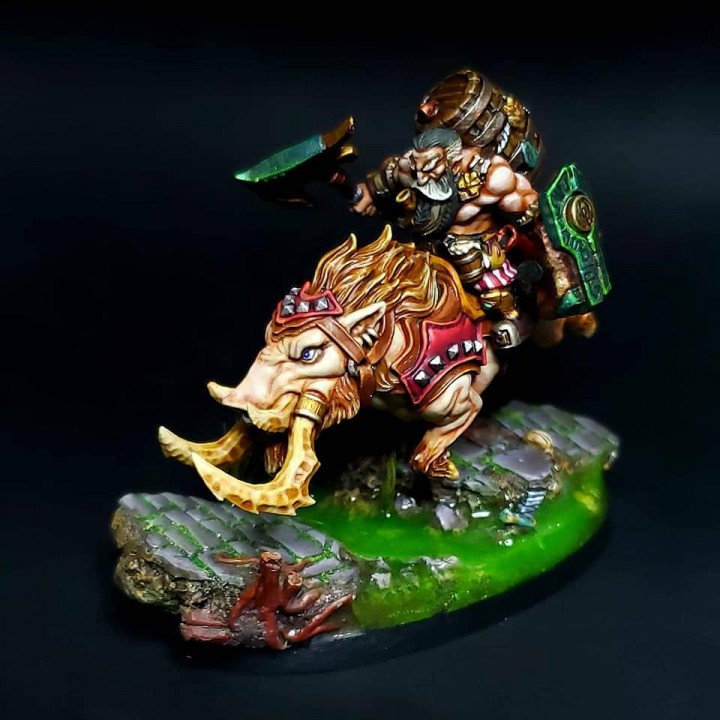 Gino on Wulf-Hog - Dwarven Oathbreakers image