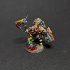 Picture of print of Gino the Brewmaster - Dwarven Oathbreakers Hero